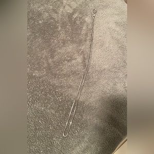 SOLD- 20in Kay Genuine Silver Box Chain